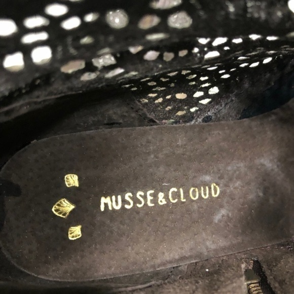 NWT Musse & Cloud Laser Cut AINHOA Zippered Boots - Picture 9 of 12